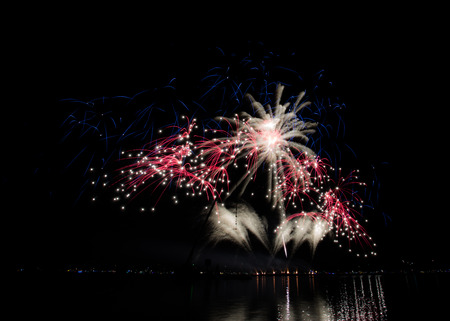 Fireworks in Aalsmeerの写真素材