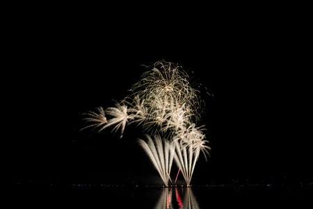 Fireworks in Aalsmeerの写真素材