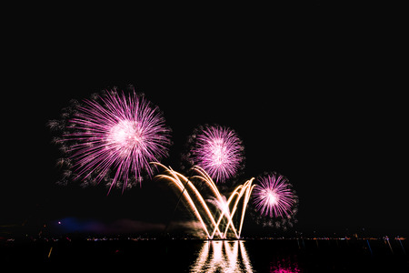 Fireworks in Aalsmeerの写真素材