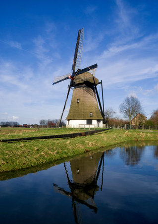 Vervoorne mill near Werkendam