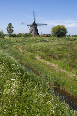 Windmill Oostzijdse Molenの写真素材
