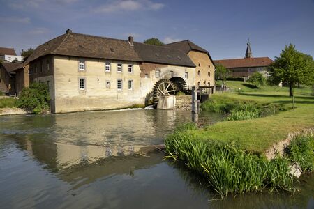 Watermill near Wijlreの写真素材