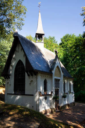 Small chapel near the Leudalの写真素材