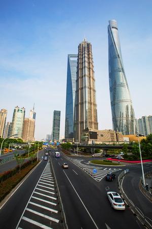 Shanghai sceneryのeditorial素材