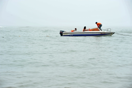 Speed boatのeditorial素材