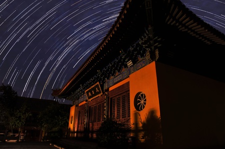 Xinghua Temple main hallのeditorial素材