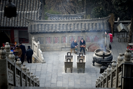 Dashiyan Temple in Xuzhouのeditorial素材