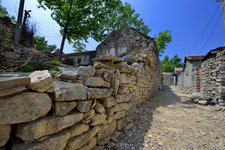 ancient villageの写真素材