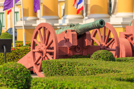 Big gun ancient for war.の写真素材