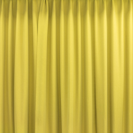 Yellow curtain for background and textured.の写真素材