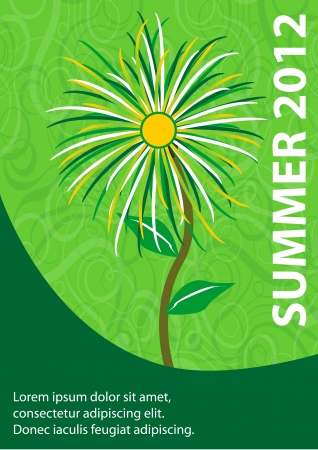 A Stock illustration of Summer 2012のイラスト素材
