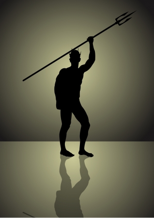 Stock illustration of Neptune Godのイラスト素材