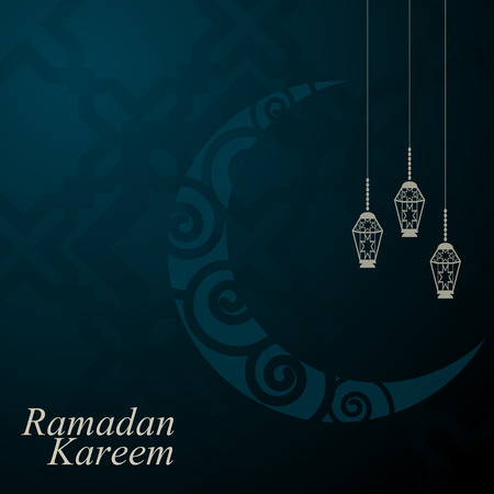 simple graphic illustration Ramadan Kareem 9のイラスト素材