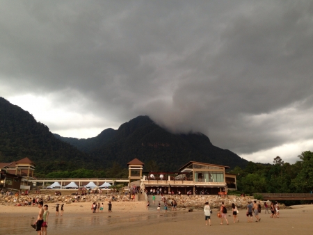 Damai beach in Sarawakの素材