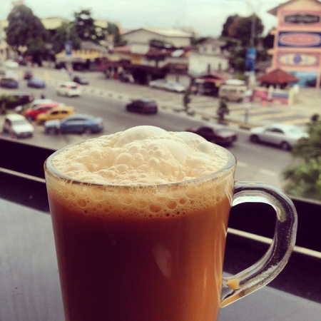 Teh Tarik, Malaysian milk teaの素材