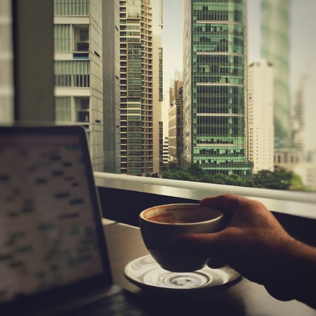 You can create your own morning.の素材