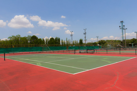 Tennis Courtの写真素材