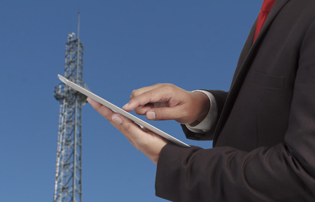 business and mobility communications conceptの写真素材