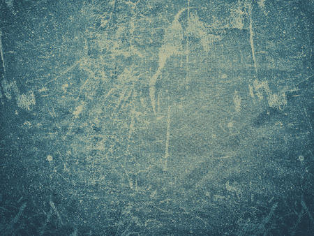 Textured blue yellow complementary color grungy background textureの写真素材