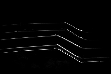 Metal tubesの写真素材