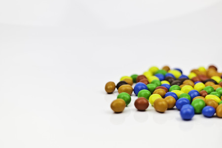 multicolored candy peanutの写真素材