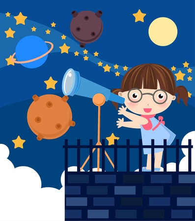 little girlのイラスト素材