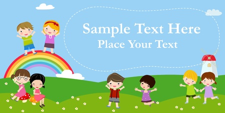 kids のイラスト素材