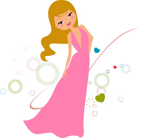 Fashion girlのイラスト素材