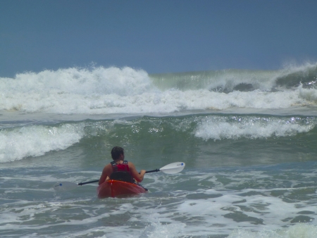 Kayaking at Acapulco  の素材