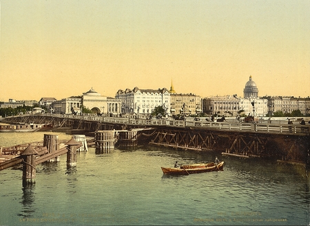 Admiralty Quay, St. Petersburg,Russiaのeditorial素材