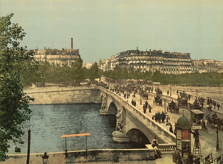 Alma bridge, Paris, Franceのeditorial素材