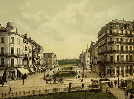  Avenue Leopold, Ostend, Belgiumのeditorial素材