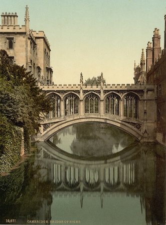 Bridge of Sighs, Cambridge, Englandのeditorial素材