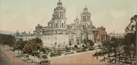 The cathedral, City of Mexicoのeditorial素材