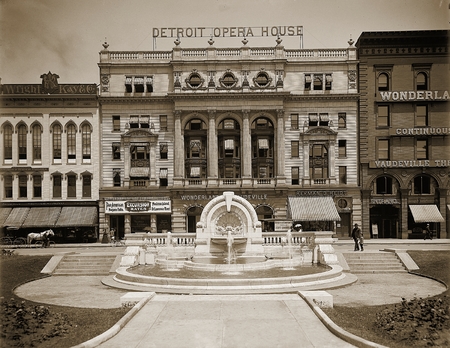 Merrill Humane Fountain, Detroitのeditorial素材
