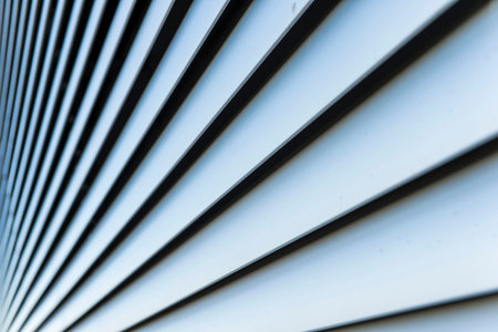 Office buildings with modern corporate architecture