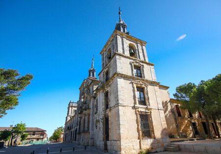 landscapes of old villages in the interior of the iberian peninsulaの写真素材
