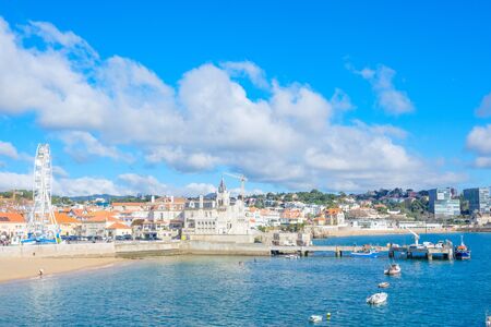 coast landscape in atlantic oceanの写真素材