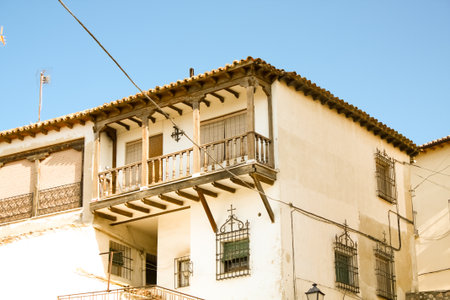 in old architecture and sunlightの写真素材