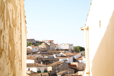 View of the city of Andalusia, Spain. Vertical.の写真素材