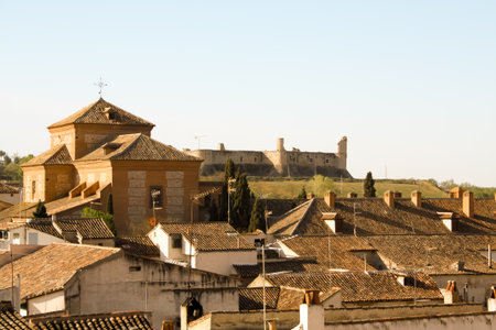 View of the roofs of the city of Cordoba, Andalusia, Spainの写真素材