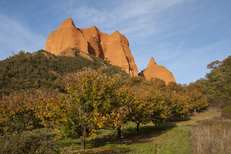 The Mdulas, World Heritage site, Spainの写真素材
