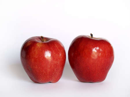 Red applesの写真素材