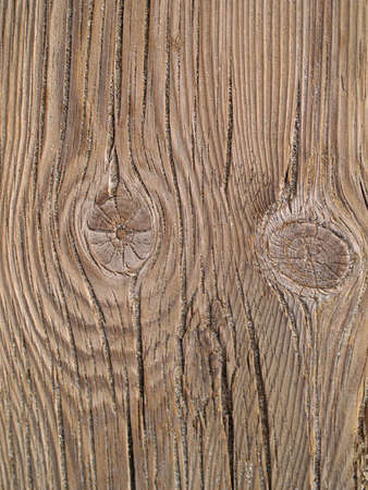 Knots in a wooden board の写真素材