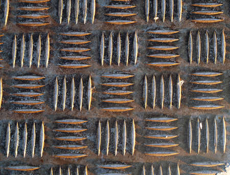 Old metallic surface        の写真素材