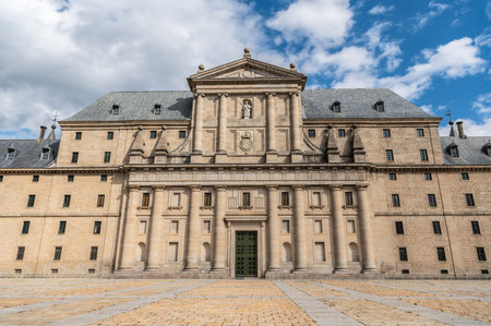 Palace of San Lorenzo de El Escorial in Madrid, Spain