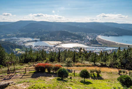 Mount of San Roque in Viveiro (Galicia, Spain)の写真素材