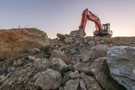 Heavy machinery for construction