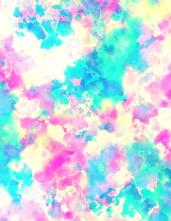 Galaxy background with colorful abstract texture Cosmic stars Illustration for artwork, party flyers, posters, banners, artworkの写真素材