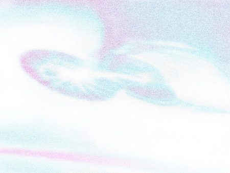 Grainy gradient aesthetic background. Modern noise sprayed grain effect, soft texture, abstract shapes, perfect for social media, branding and presentation designの写真素材